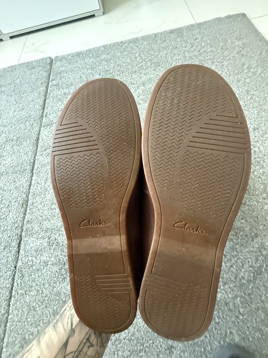Чоловічі макасіни від Clarks 44 р