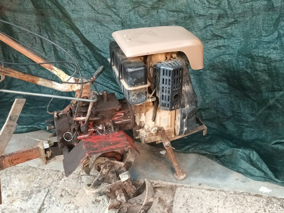 Moto enxada lombardini ld 360  diesel usada