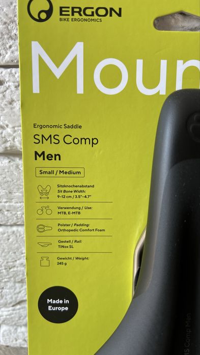 Сідло Ergon SMS Comp Men S/M(нова модель)