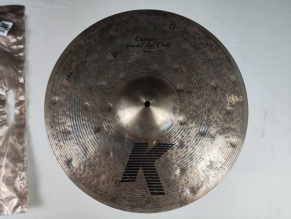 Zildjian 18" K Custom Special Dry Crash NOVO 1265g