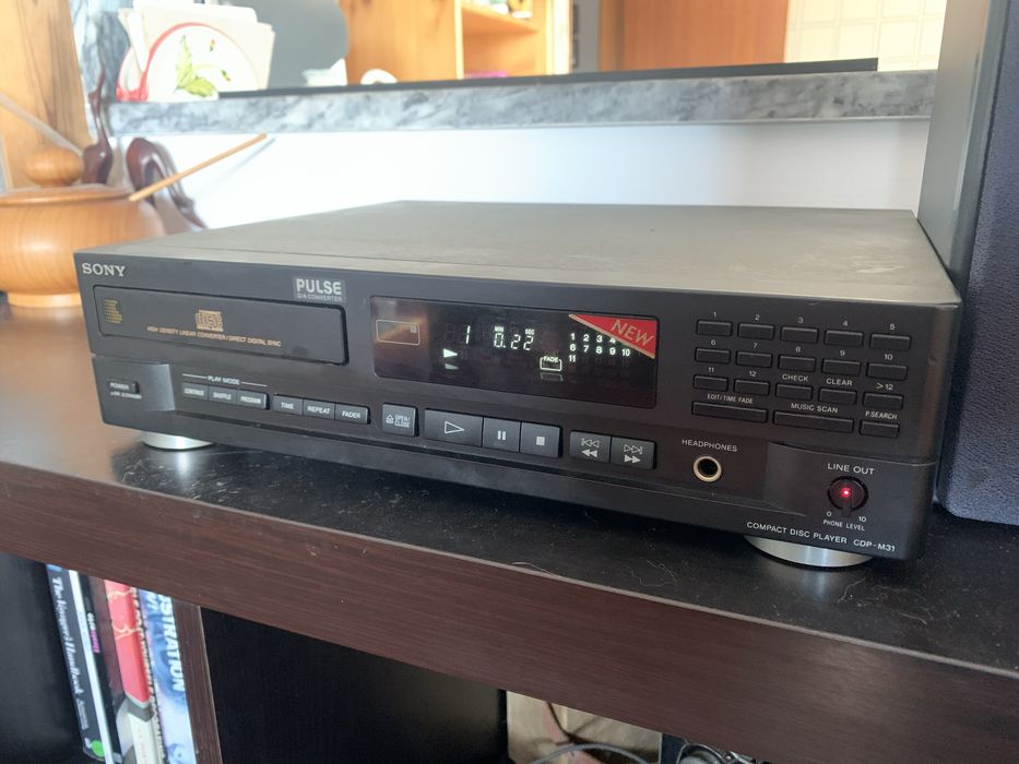 Deck CD Sony Compact Disk Player