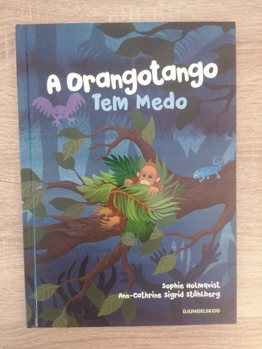 Livro A Orangotango tem medo NOVO