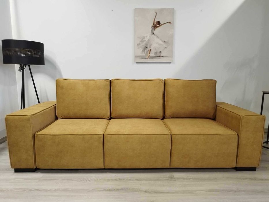 Kanapa Senator z szerokimi bokami