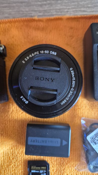 Aparat Sony Alfa a6400 jak nowy