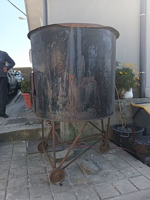 Forno a lenha usado