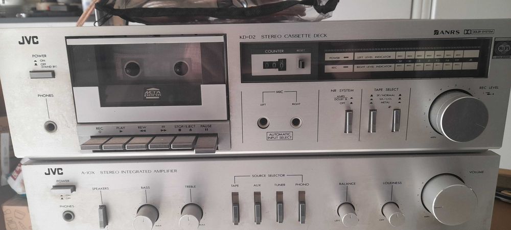 Wieża stereo JVC stara