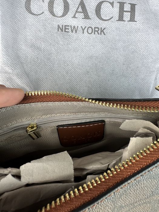 Carteira Coach Castanha