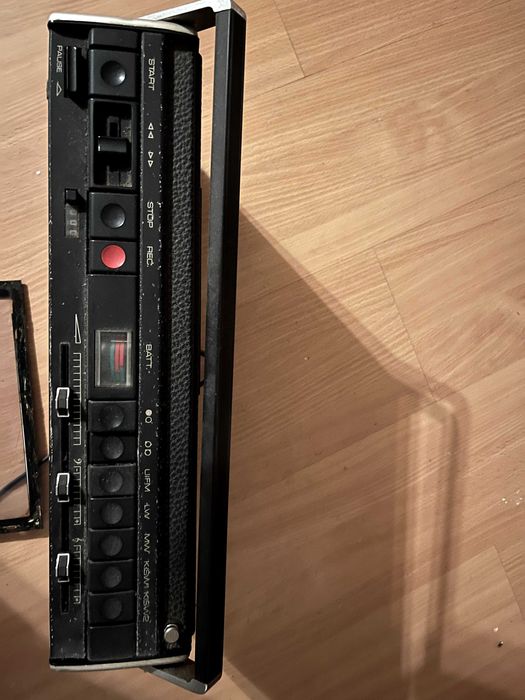 Radio/ gravador + leitor de cassetes