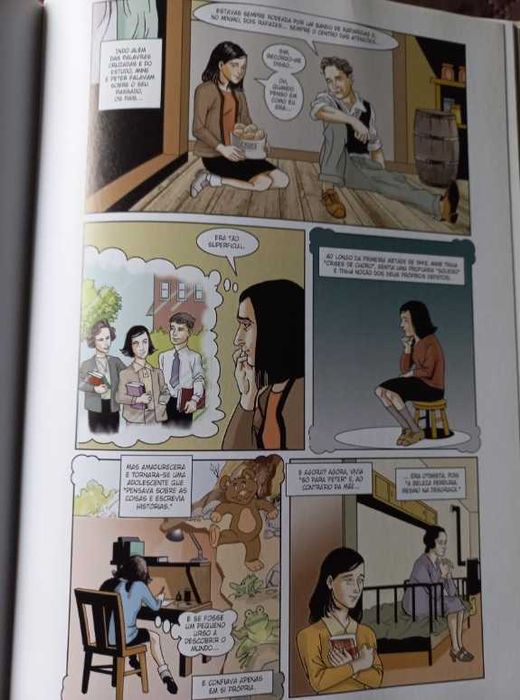 Anne Frank; Biografia Gráfica - Ernie Colon e Sid Jacobson
