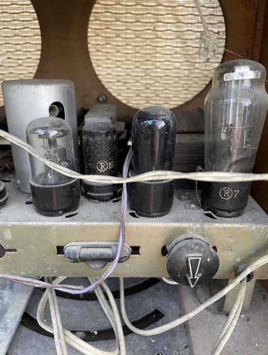 Радіола радиола сетевая ламповая ВЭФ Аккорд М-225Р ретро радио ретро р