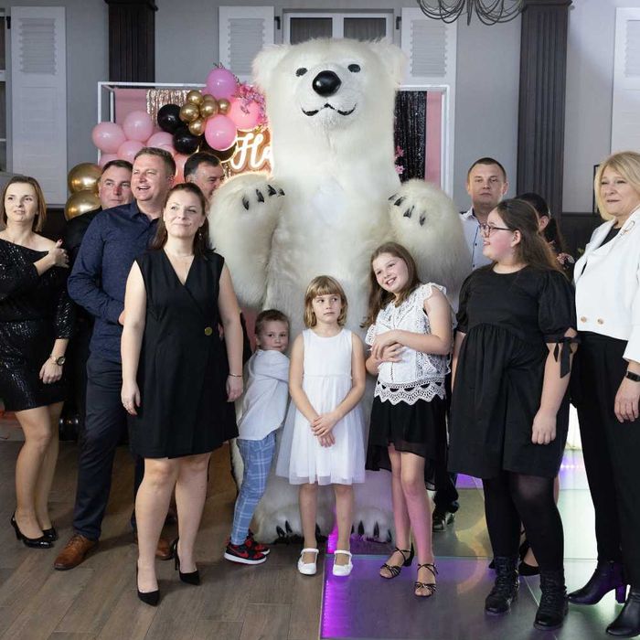 Fotobudka 360 / Fotolustro / Wiatraki iskier / Biały miś / Ciężki dym