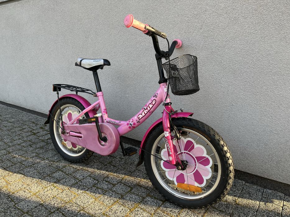 Rower 16” lillies mbike różowy (5-8 lat).