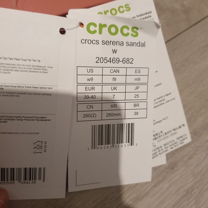 Sandały sandałki crocs rozmiar 38 Nowe