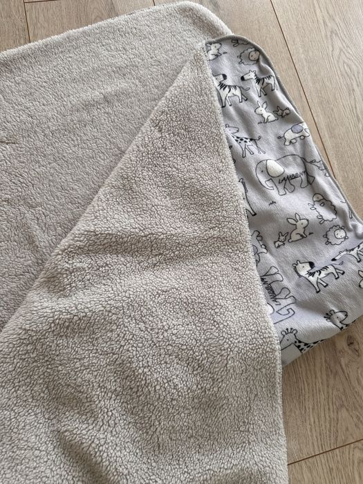 Дитячий плед утеплений двосторонній/ покривало дитяче двостороннє