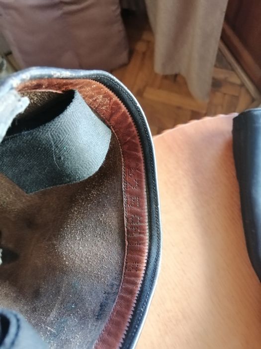 КОЖАНЫЕ сапоги армии ГДР-ФРГ 60-70хгоды новые