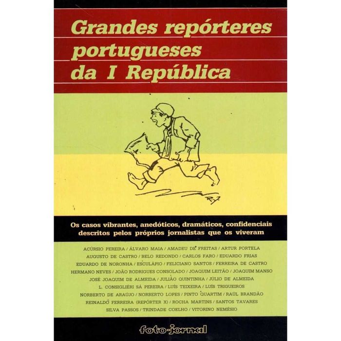 Grandes Repórteres e outros livros de Comunicação Social