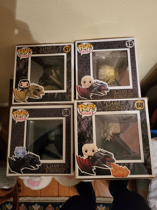 Pop Game of Thrones Night King Viserion Daenerys Drogon Jon Rhaegal