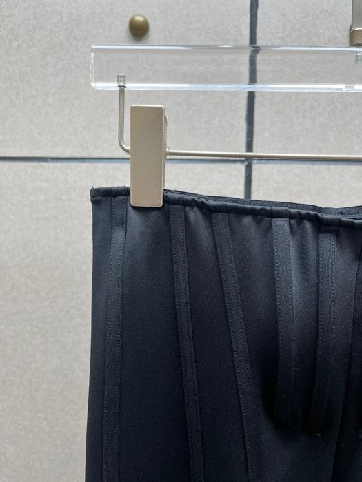 Лосини жіночі mugler S,муглер чорні зі шрипками