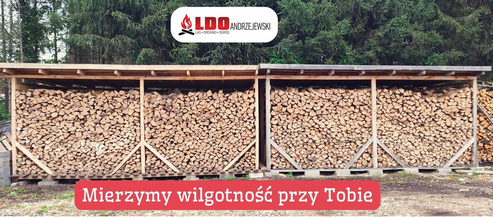 Gwarancja Drewno kominkowe sezonowane poniżej 25% gotowe do palenia