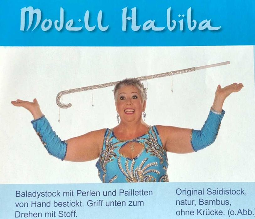 Bengala para dança Oriental de Ventre Nova