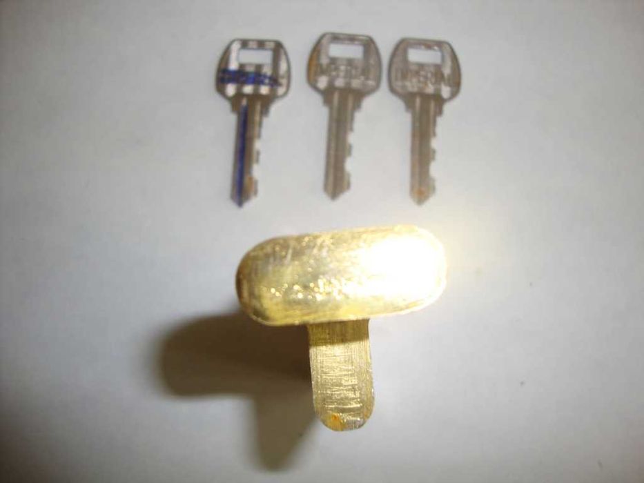 Серцевина замка с ключами