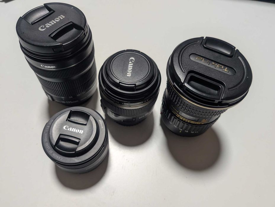 Canon 70D + 4 Objetivas