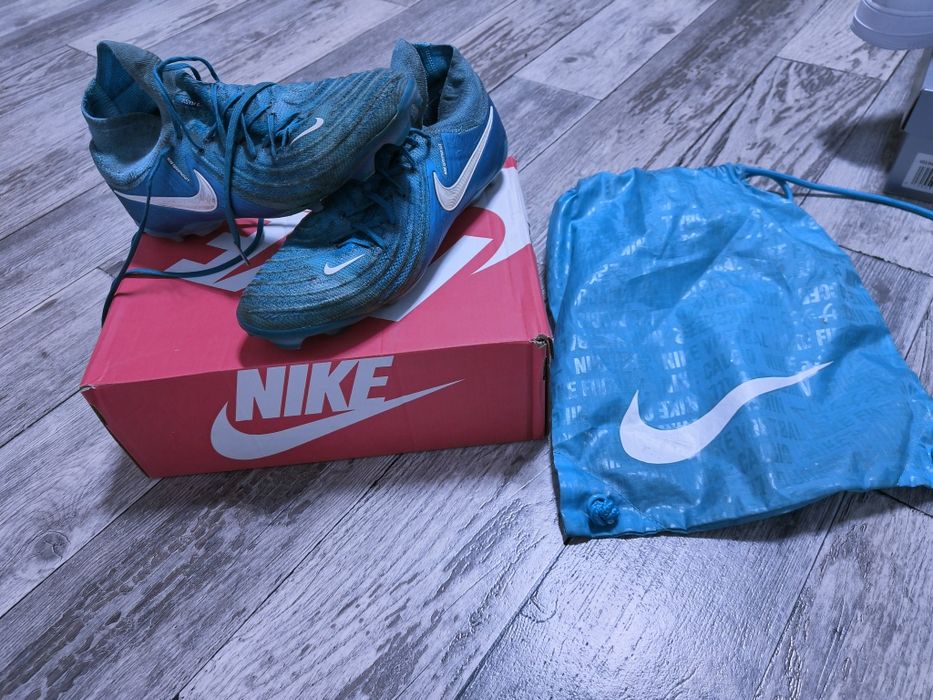 Nike Phantom GX Elite – korki piłkarskie niebieskie