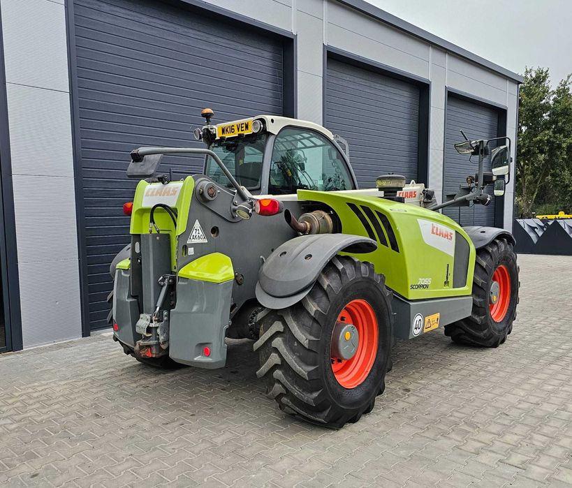 CLAAS Scorpion 7055 Varipower Oryginał Full Opcja Klima 40km/h 5,5t 7m