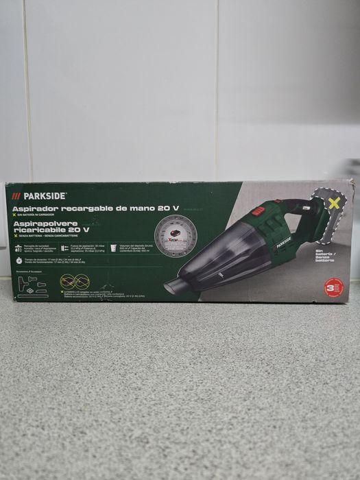 Aspirador portatil 20v parkside