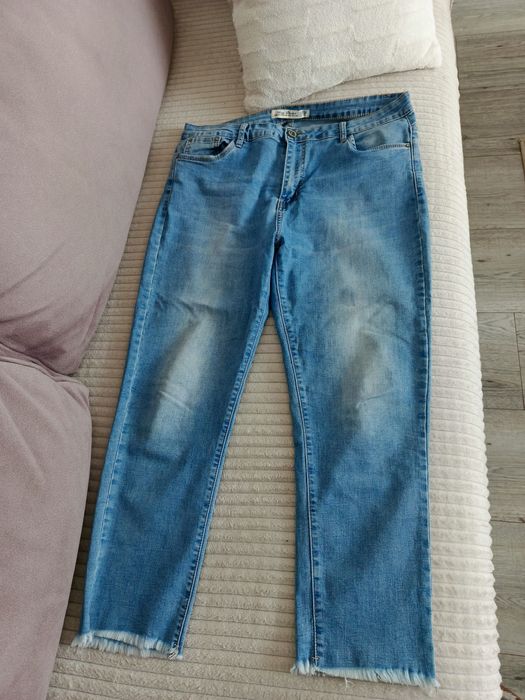 Spodnie jeansy  skiny roz.46