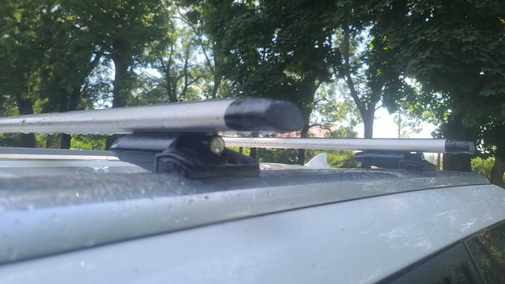 Аэродинамические Дуги - KX4 на рейленги Lexus GX460 + замок от кражи