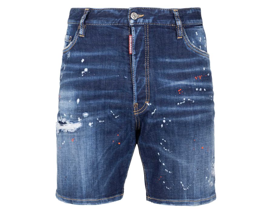 DSQUARED2 jeansowe szorty MARINE SHORT spodenki NEW