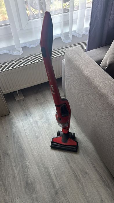 Odkurzacz pionowy Philips PowerPro Duo FC6162 czerwony (M2)