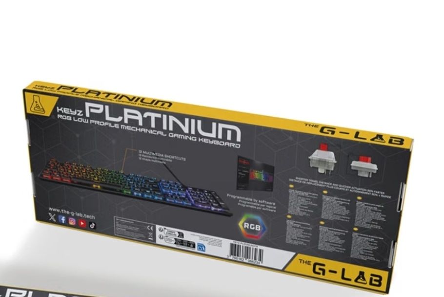 Klawiatura Platinum G-lab Qwerty