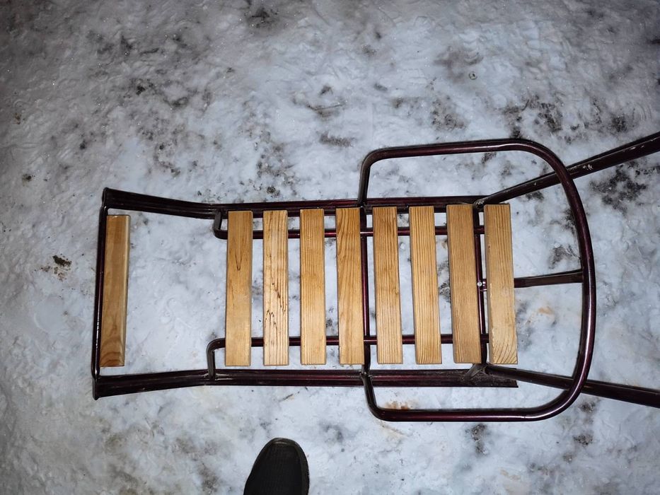 Санки с родительской ручкой