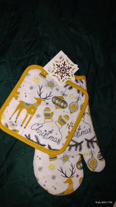 Rękawica i łapka kuchenna