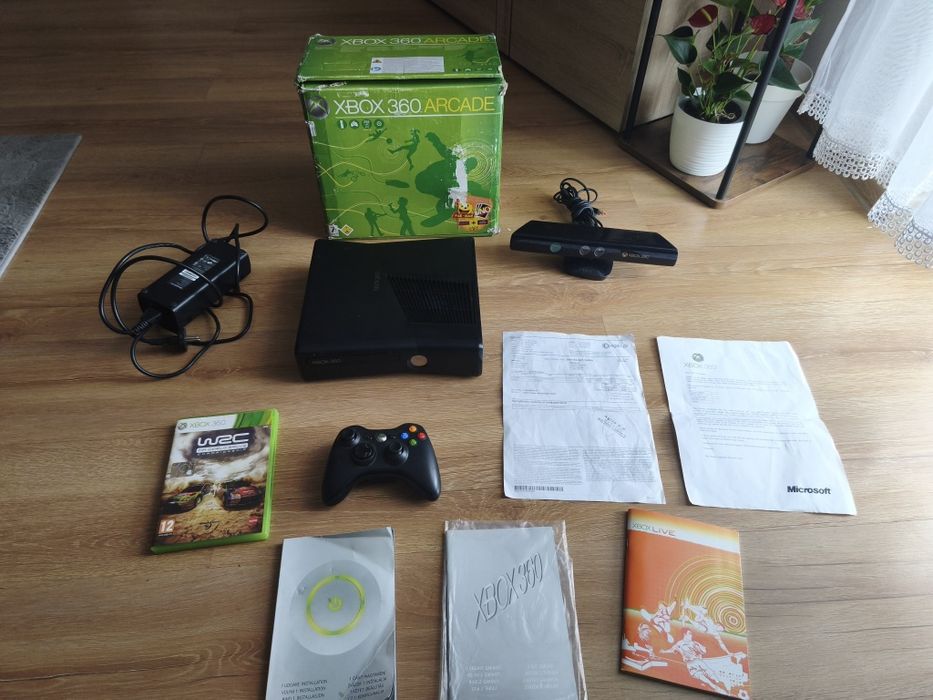 Xbox 360 box faktura zakupu Kinect