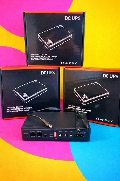 ДБЖ для роутера UPS 5V/9V/12V 10400mAh / DC1018P ИБП