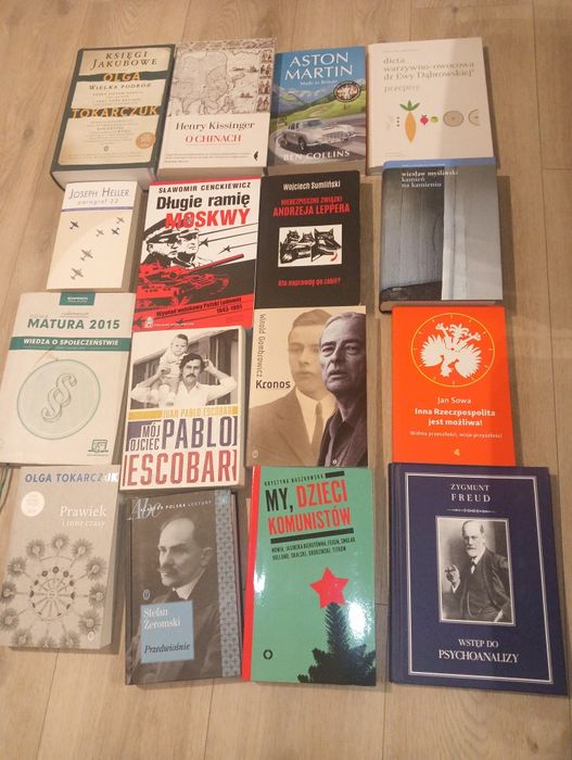 Książki różne: typografia, edytorstwo, beletrystyka