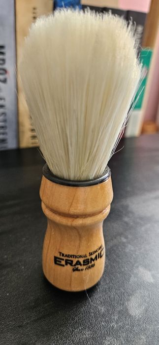 Nowy pędzel do golenia Erasmic Pure Bristle (dzik) – 24 mm
