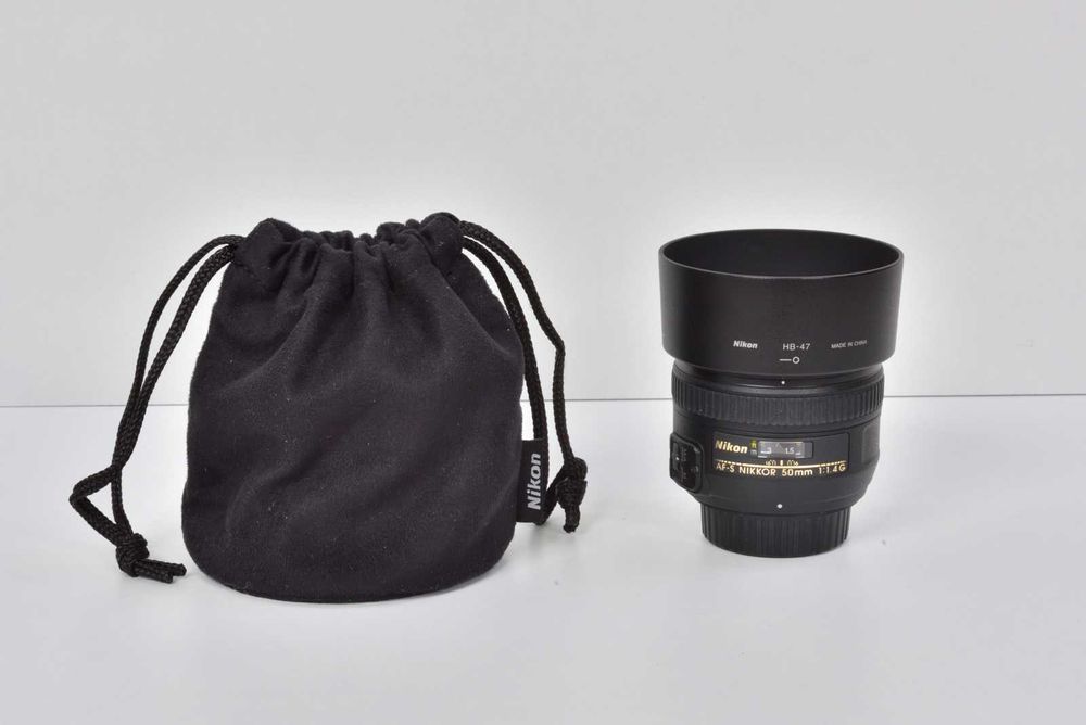 Obiektyw Nikon Nikkor AF-S 50 mm f/1.4G  STAN IDEALNY