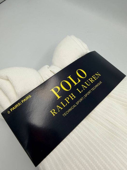 ХІТ СЕЗОНУ‼️Високі шкарпетки Polo (6 пар) | Стильні літні носки