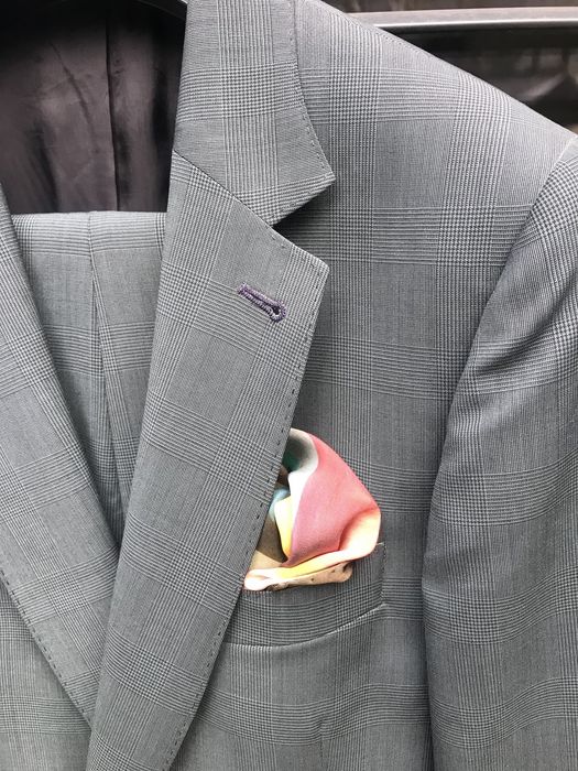 Paul Smith garnitur męski stalowa zieleń rozmiar IT46