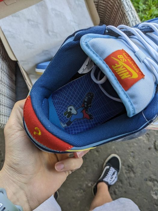 Уцінка! Кросівки кеди Why So Sad? x Dunk Low Pro SB 'The Predatory Bird' 40 25 см