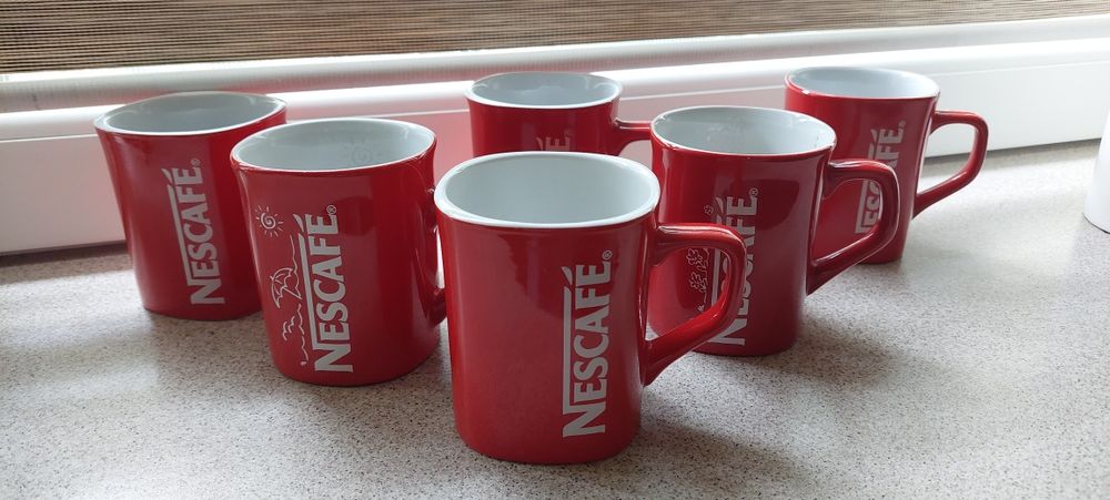 Kubki Nescafe 6 szt.