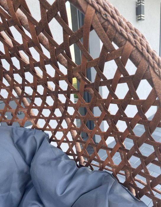 Kokon brazowy , fotel wiszacy, z poduszka , super jakosc dostawa