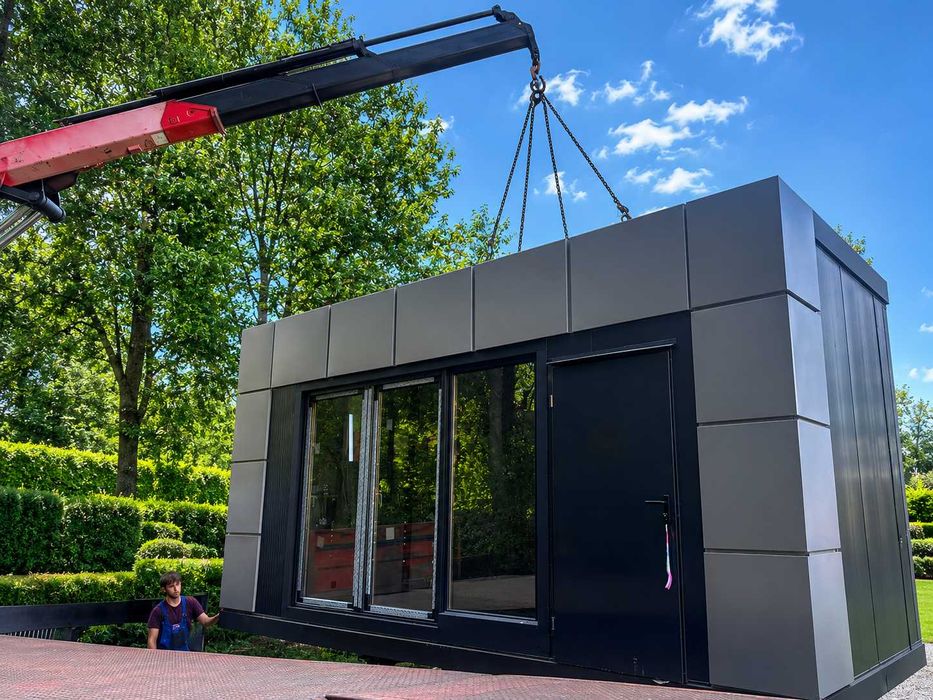 KONTENER 6x3 m PIR 100 mm | KONTENER usługowy | KONTENER handlowy | Gabinet kosmetyczny | Kontener biurowy | Domek modułowy