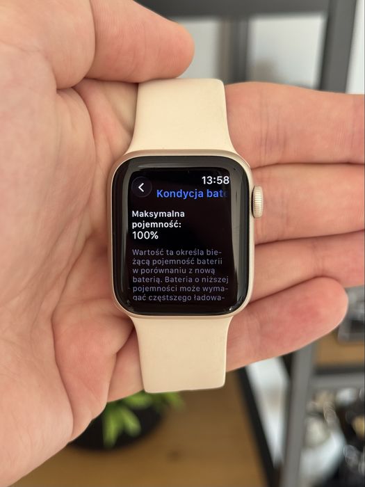 Apple Watch SE 3 gen 40mm silver srebrny cellular! gwarancja!