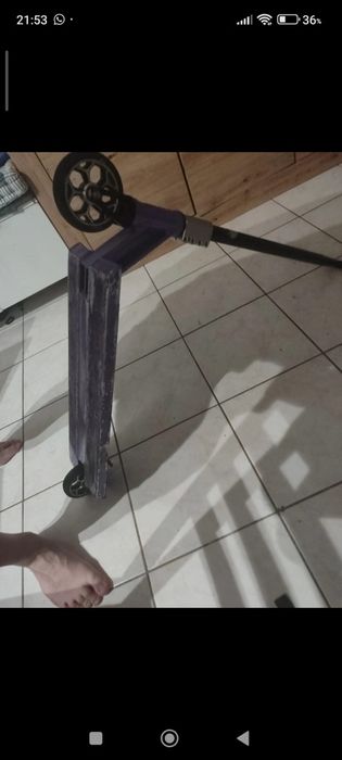 Deck native roxo