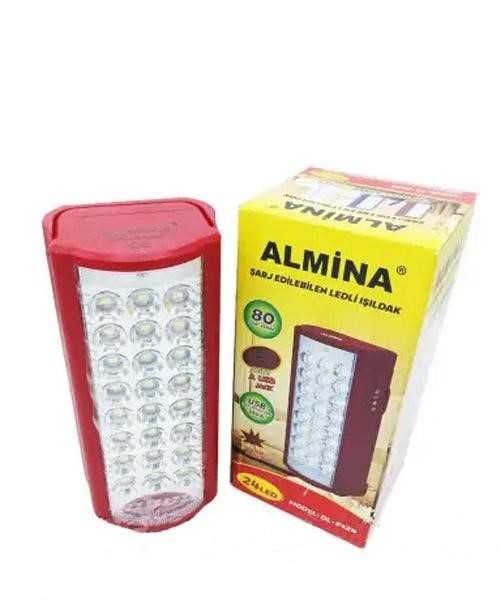 24 LED Лампа-фонарь Almina DL-2606+ повербанк, 6v, PowerBank
